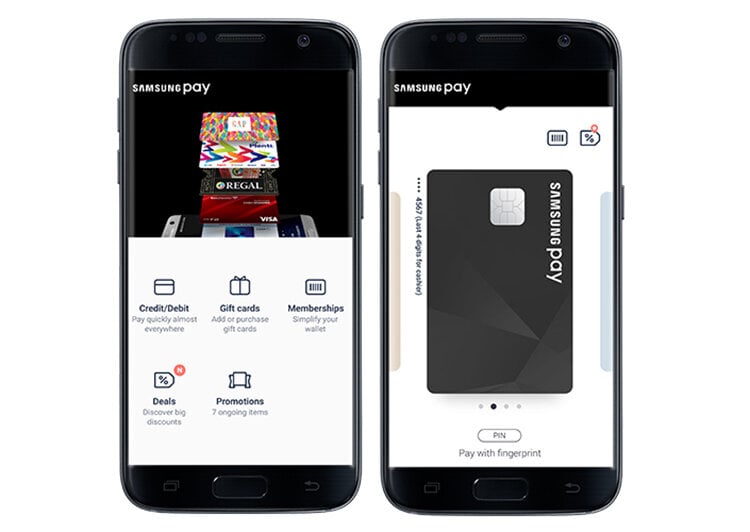 Samsung pay и карта мир